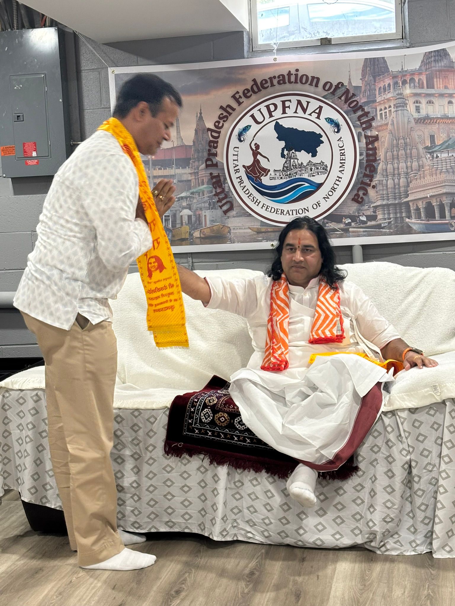 Devakinandan Ji's Visit